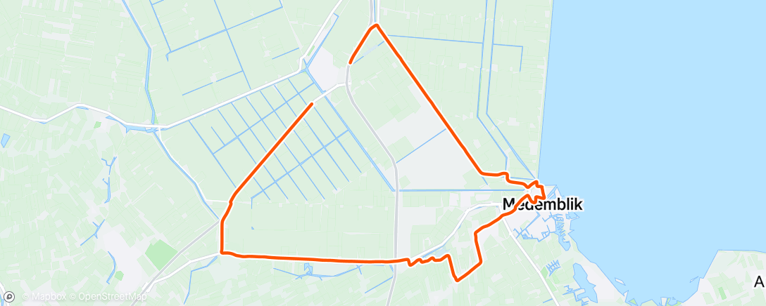 Map of the activity, Eens rechts waar je anders links gaat.