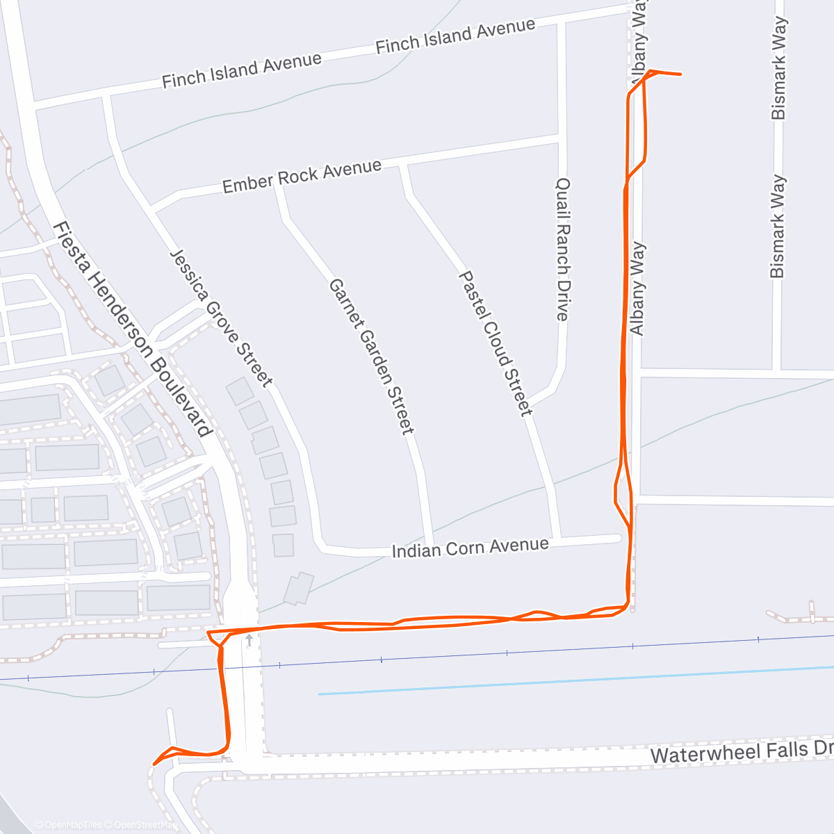 Map of the activity, Morning Hike 🐕🐕
