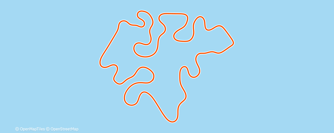 Map of the activity, MyWhoosh - Arctic Trail