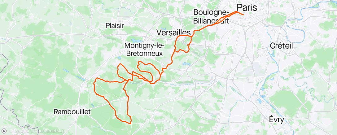 Map of the activity, Reprise - foncier