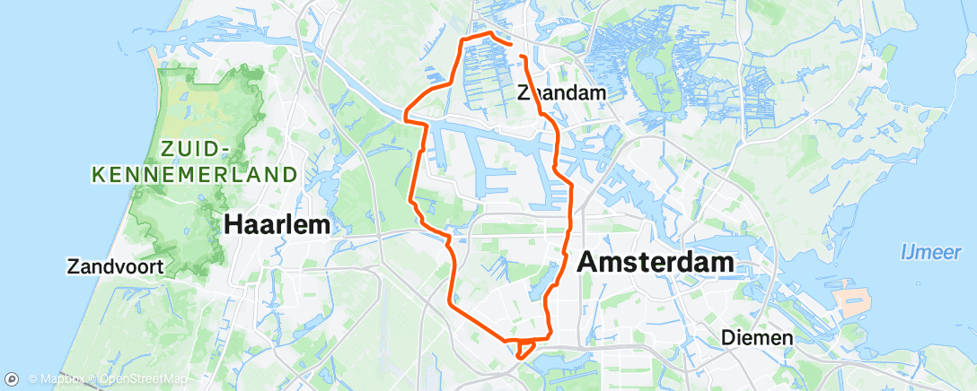 Map of the activity, Namiddagrit