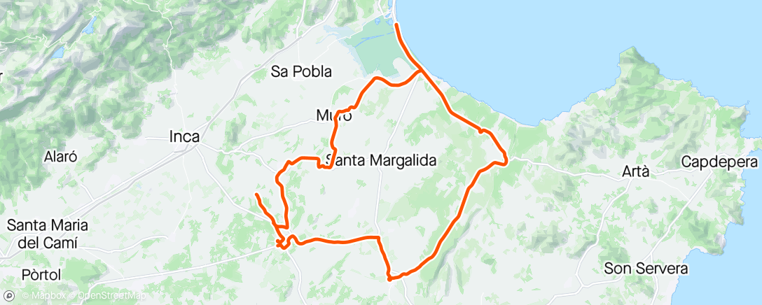 Map of the activity, Final Stage - Petra / Vélodrome