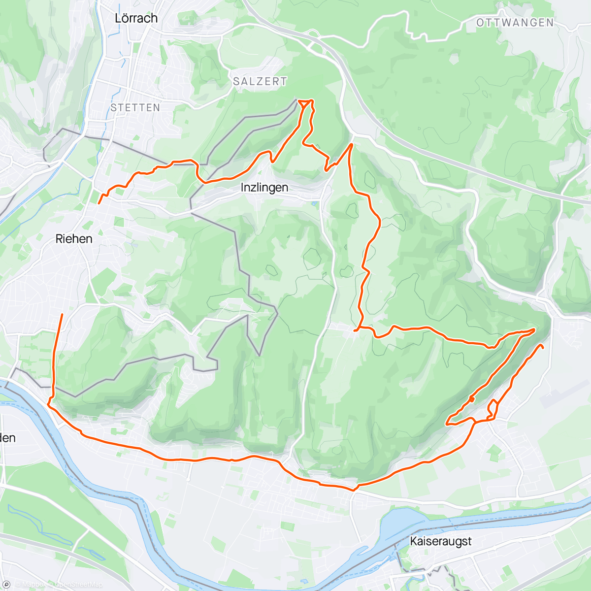 Mapa da atividade, VCR Saisoneröffnungsfahrt