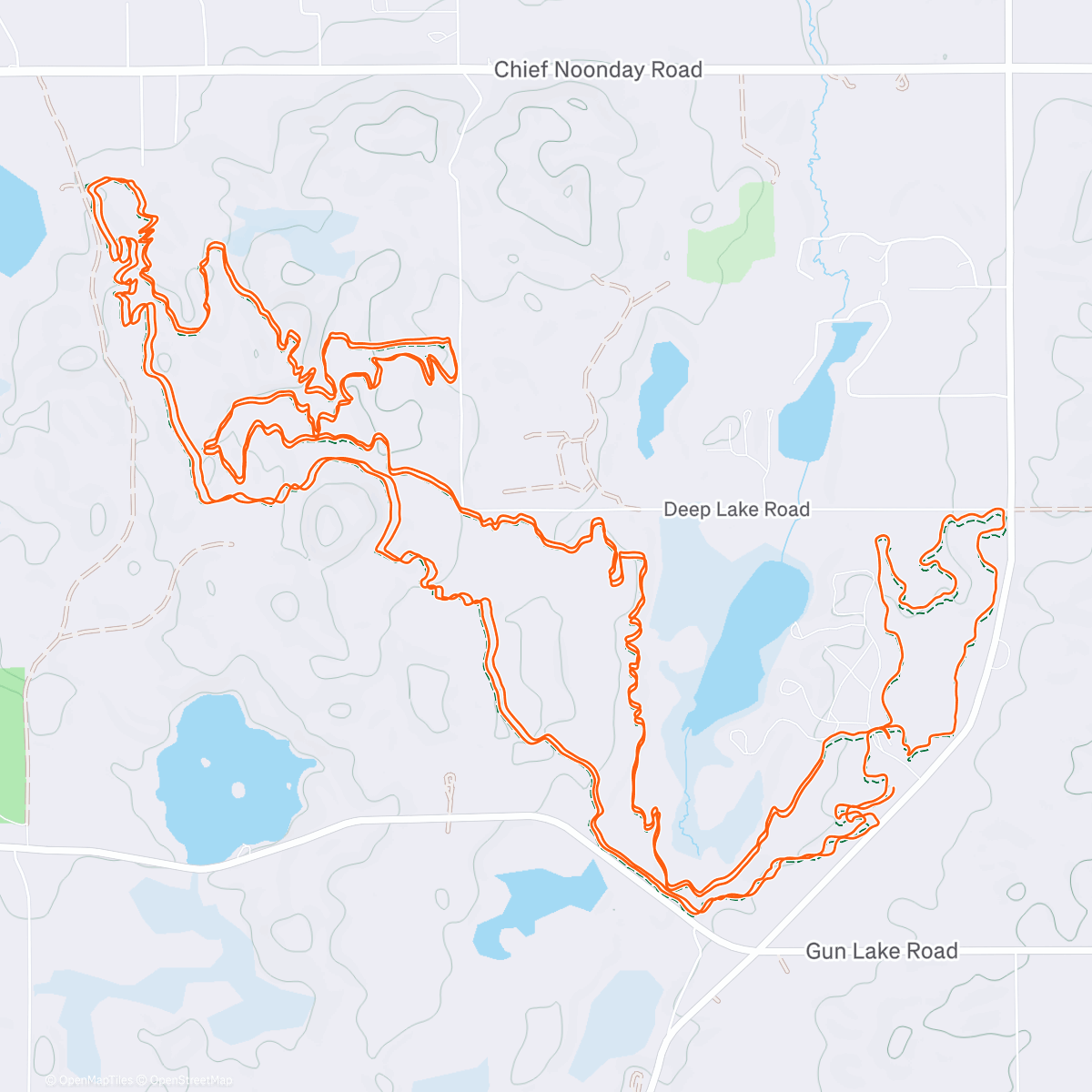 Map of the activity, Yankee in the cold
