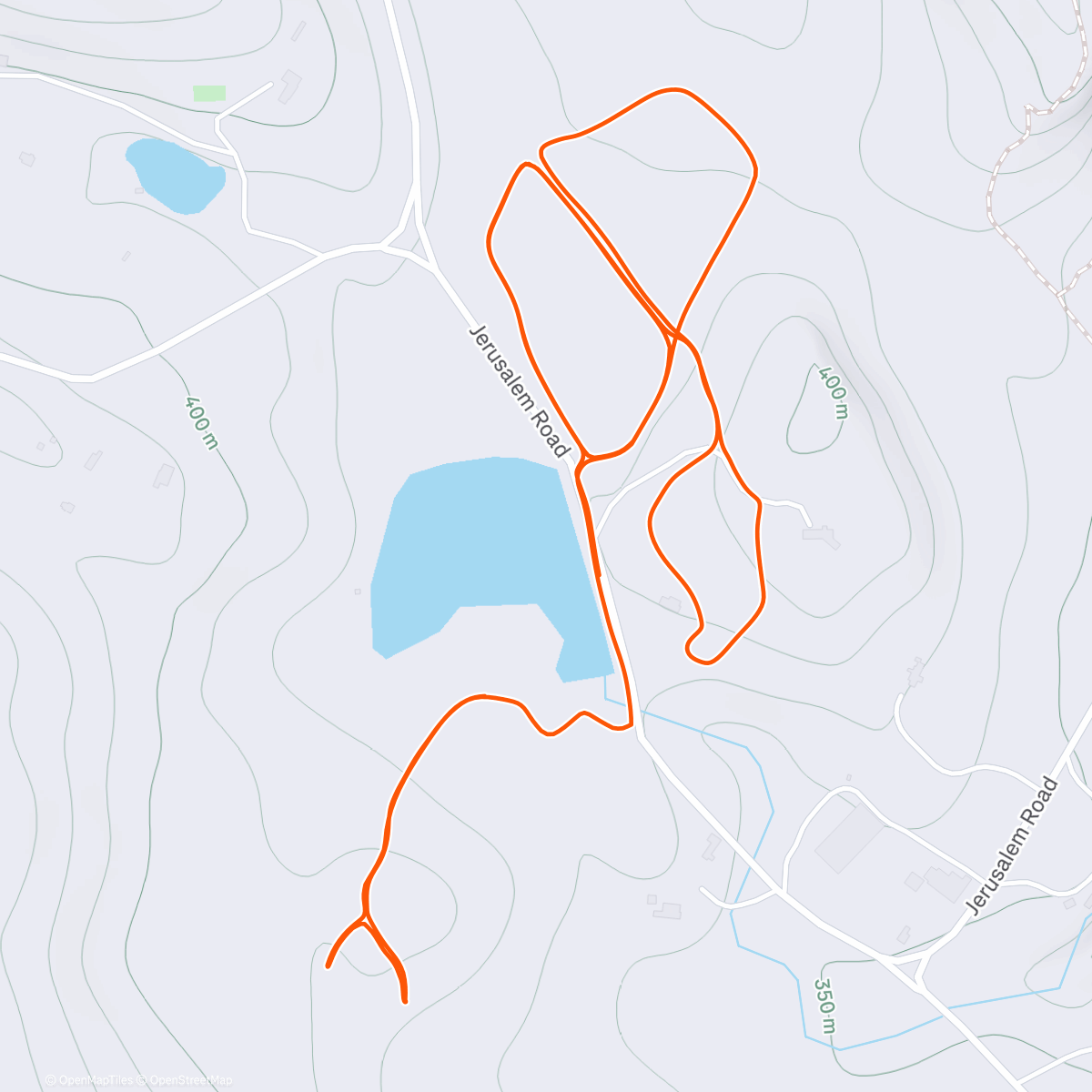 Карта физической активности (Morning ski with Kelsey)