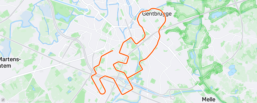 Map of the activity, MyWhoosh - A small step towards normality