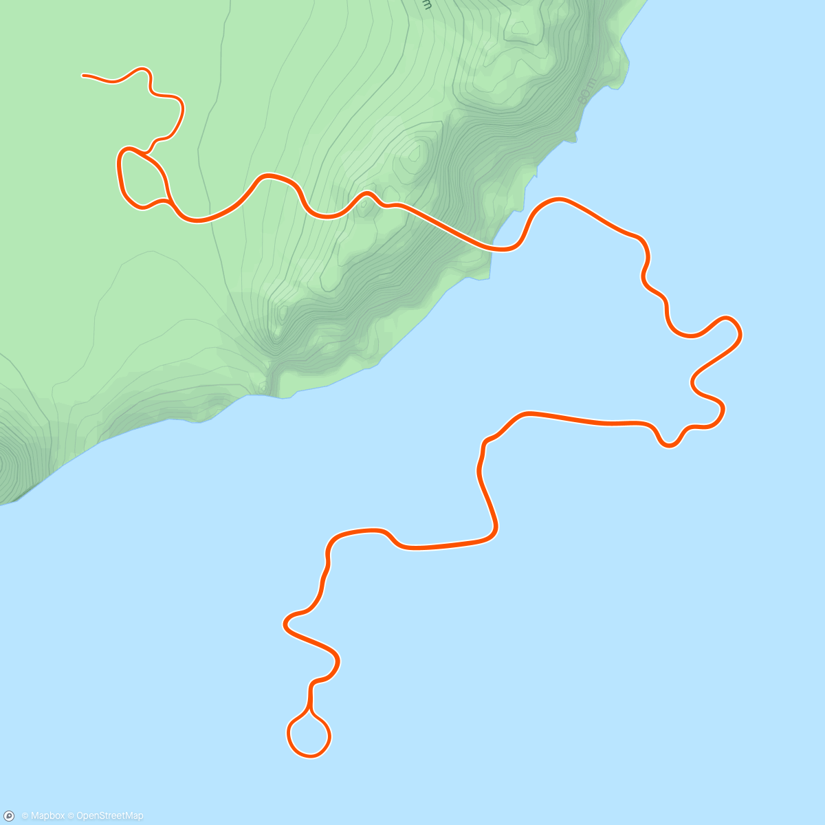 Mapa de la actividad, Zwift - Group Ride: Cycle Nation Endurance Ride (C) on Tempus Fugit in Watopia