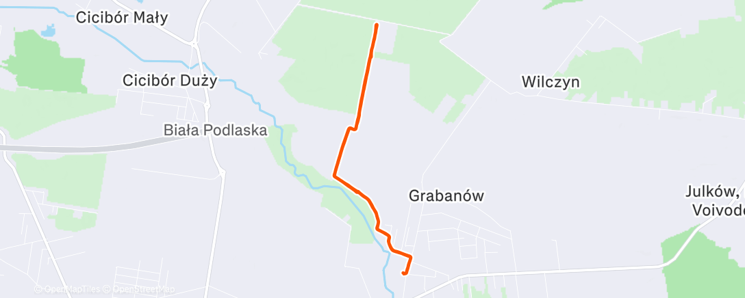 Map of the activity, Z psiurą