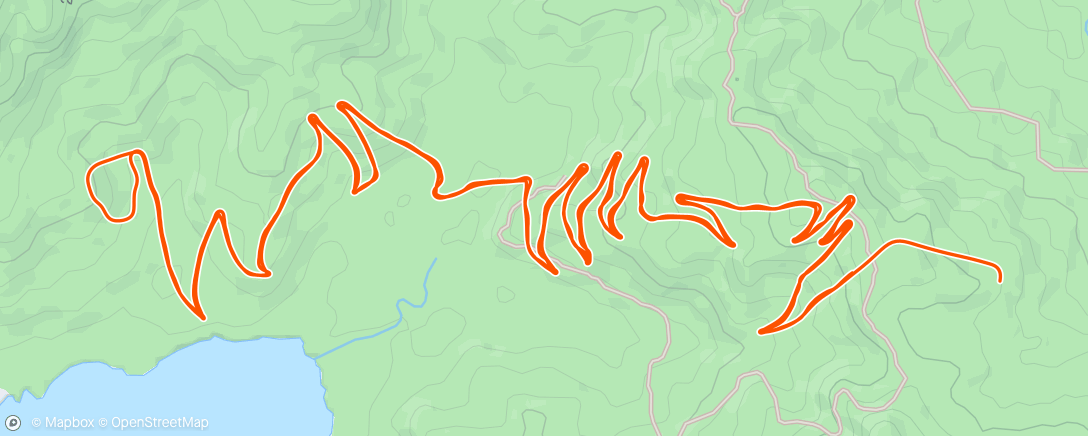 Mapa da atividade, An Alpe a Day - Day 4
