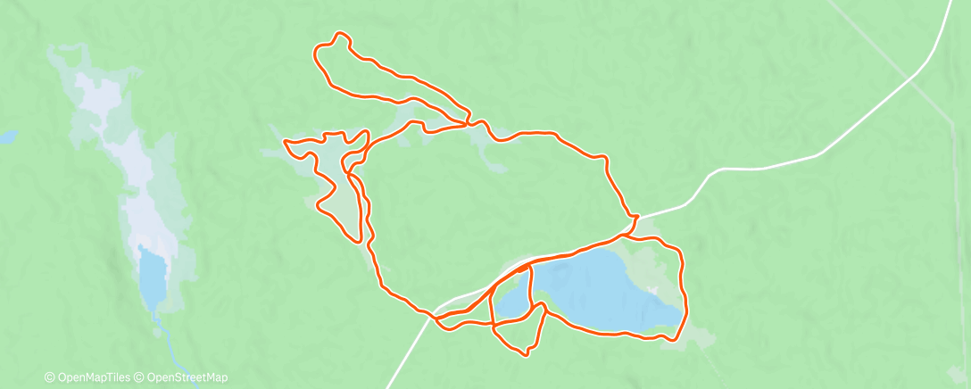 Map of the activity, Tour de Harsa