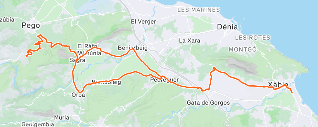 Map of the activity, Ochtendrit