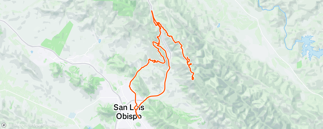 Map of the activity, Morning Ride