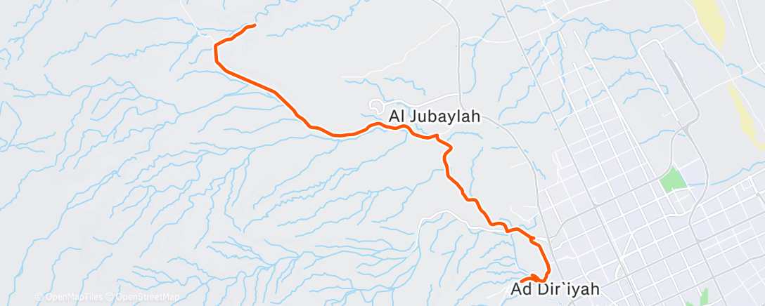 Map of the activity, الجمعة 🏎️ Friday