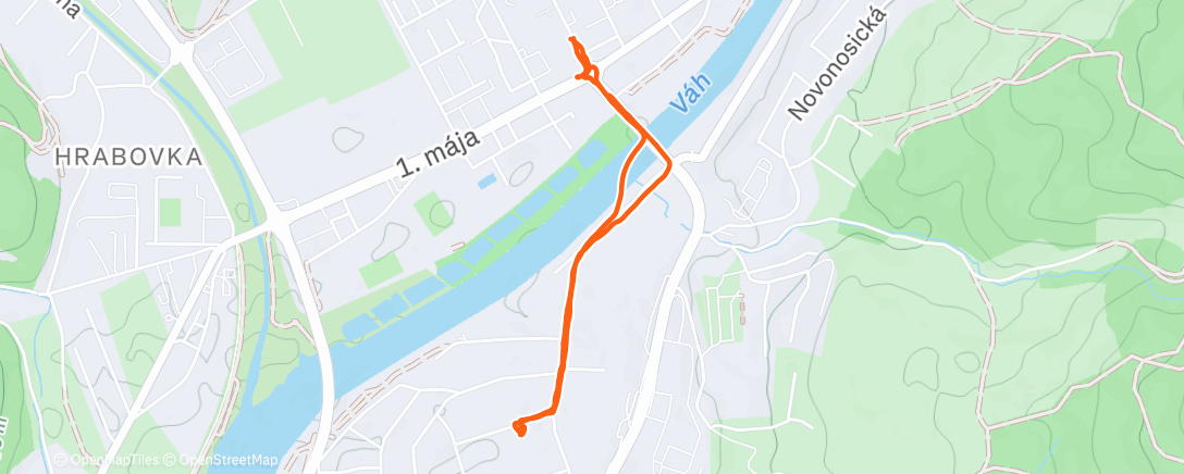 Map of the activity, s E