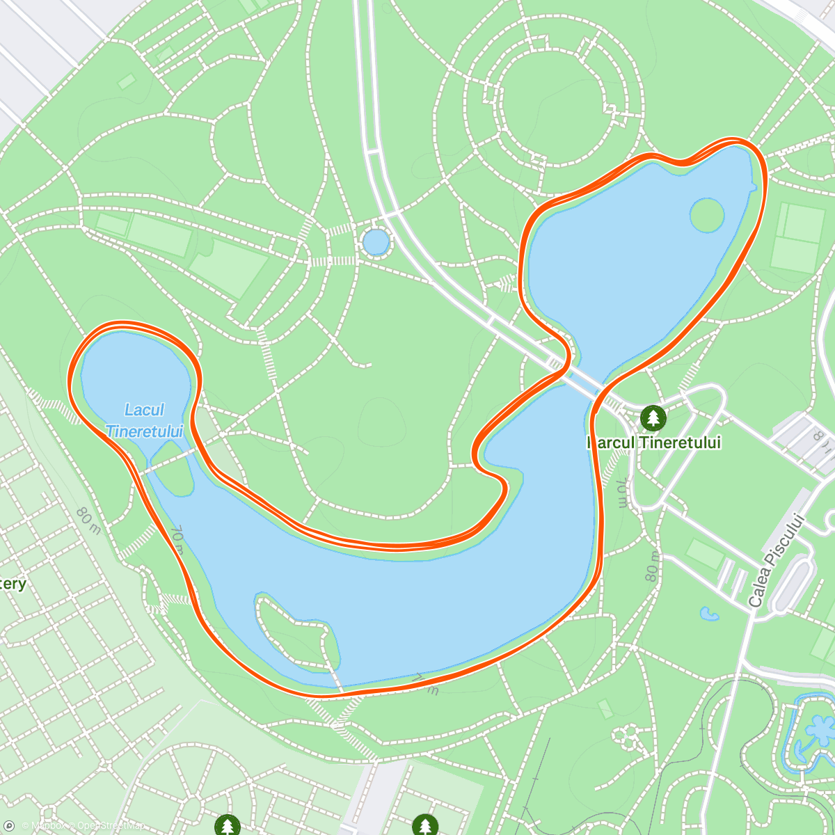 Карта физической активности (5 x 4min with 4min rest)