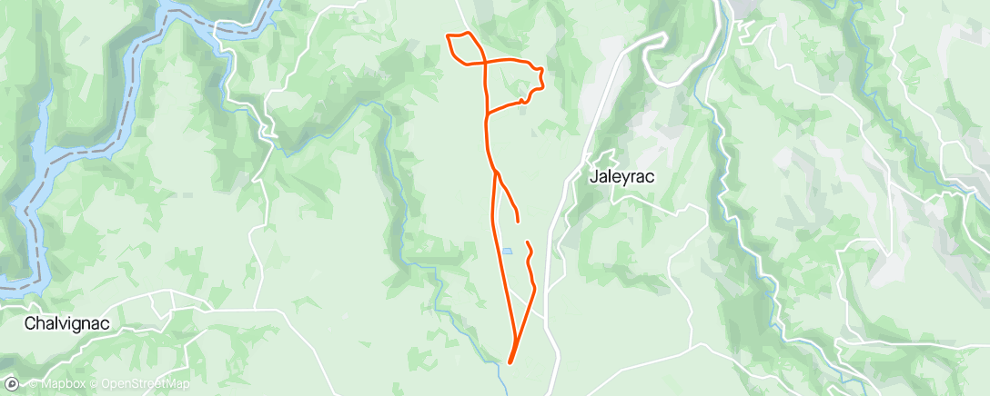 Map of the activity, Footing