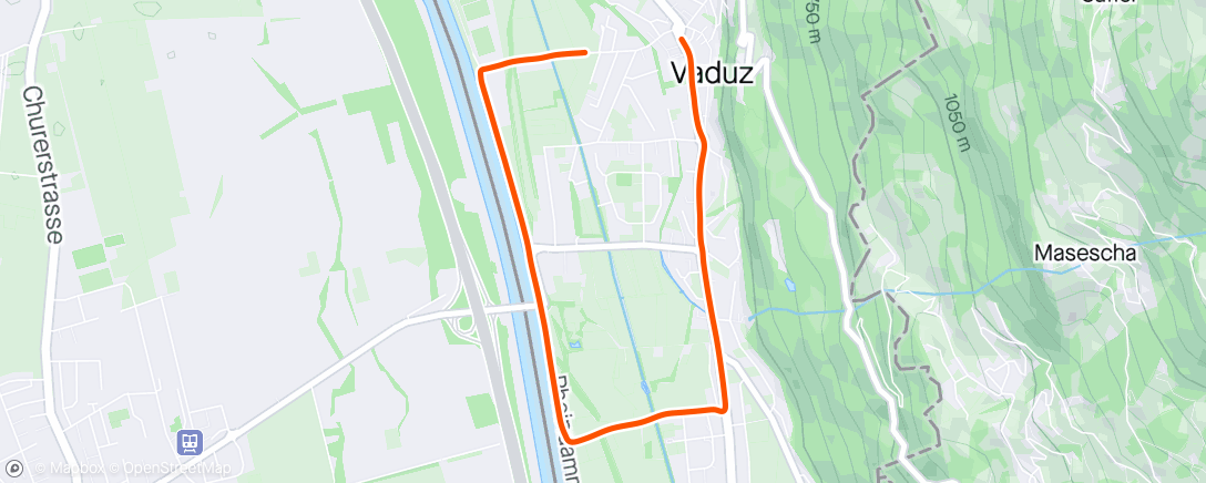 Carte de l'activité ROUVY - Tour de Suisse 2024 | Stage 1 - Vaduz