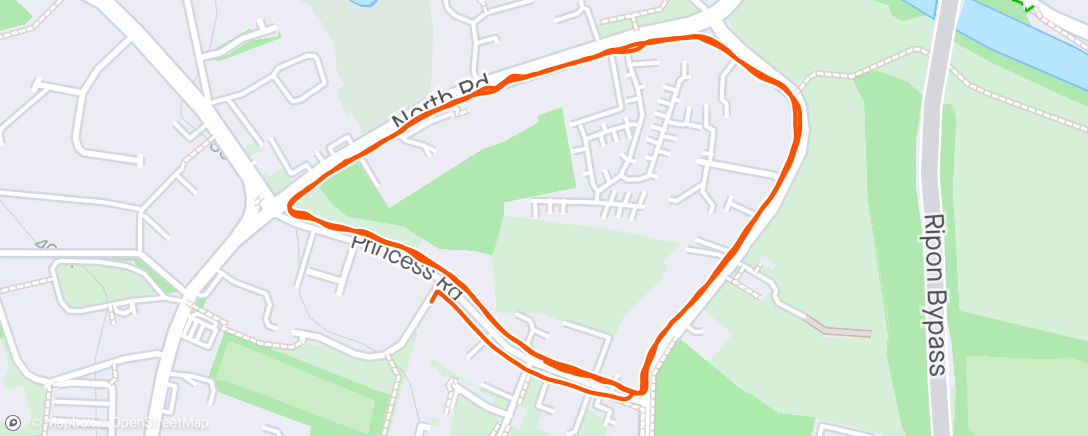 Map of the activity, C25k week 5 run again! After a spate of panic attacks over the weekend thought I’d try and burn off some adrenaline naturally