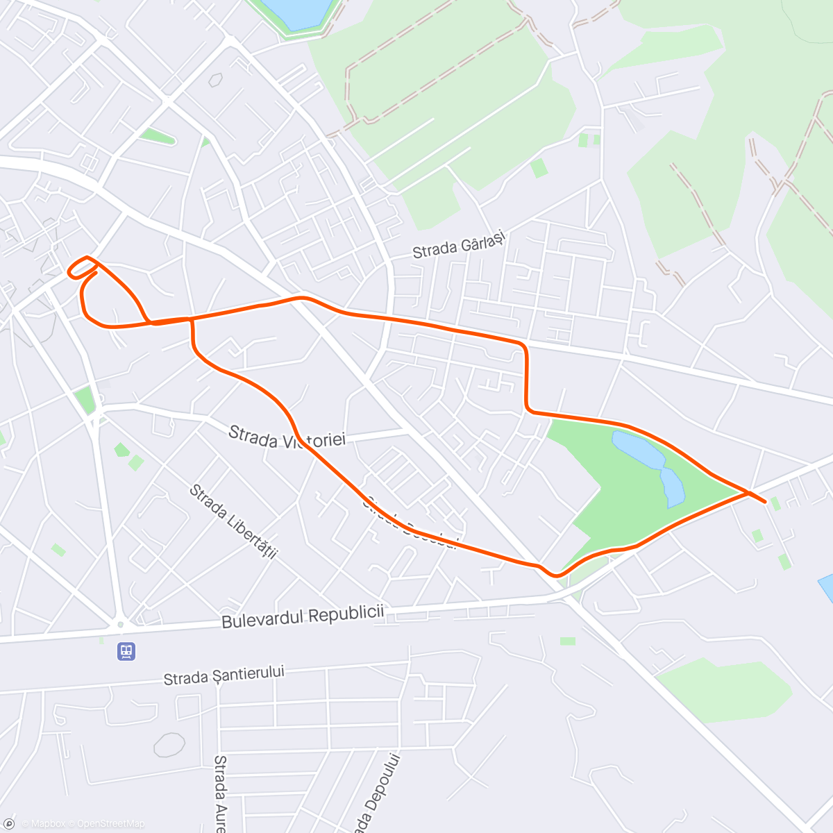 Mapa da atividade, Commuting - (mini)eBiking