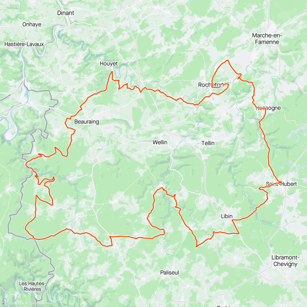 Map of the activity, La magnifique