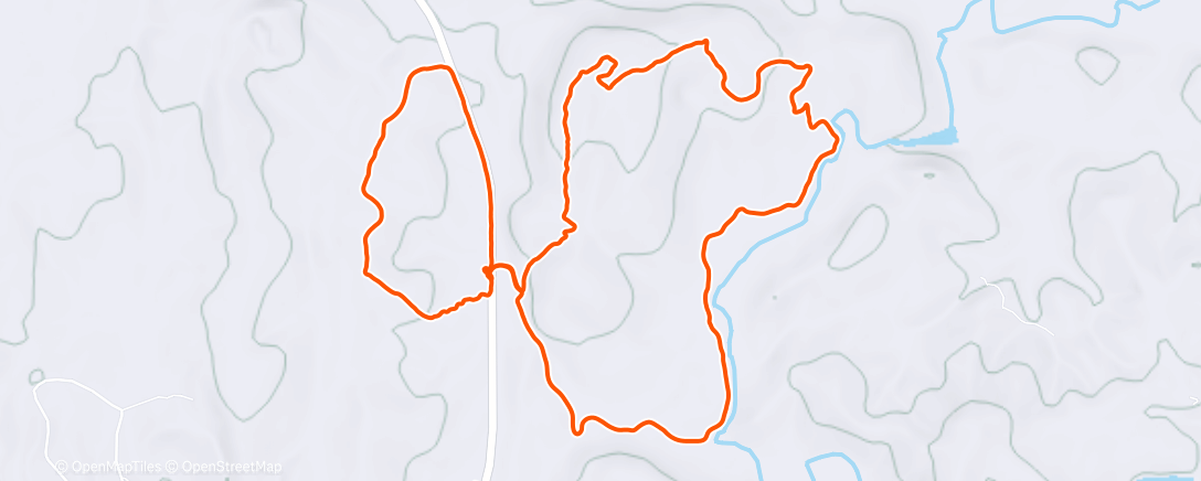 Map of the activity, WuTang ride