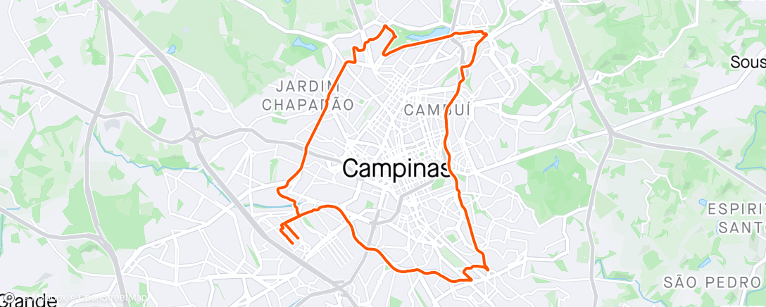 Mappa dell'attività De boa com Garapaaas