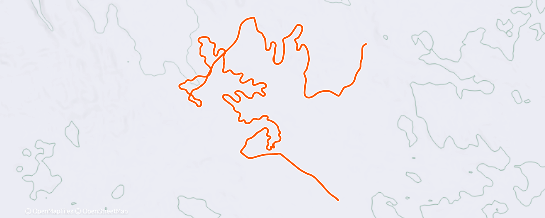 Map of the activity, MyWhoosh - Heritage Climb