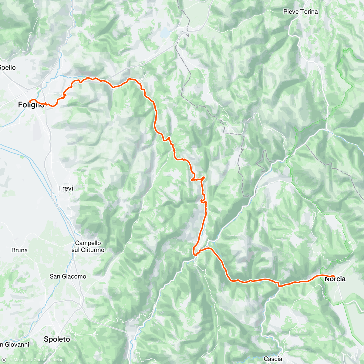 Map of the activity, TURNo3 Tag 4 - DNF