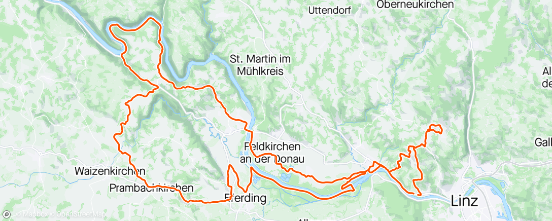 Map of the activity, Morning Ride 🥶