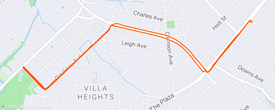 Mappa dell'attività New year, same hill