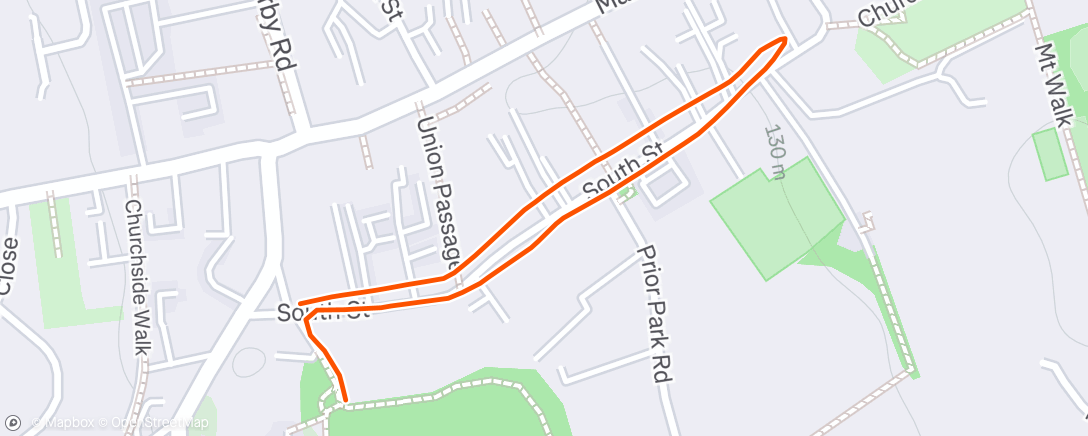 Map of the activity, WU