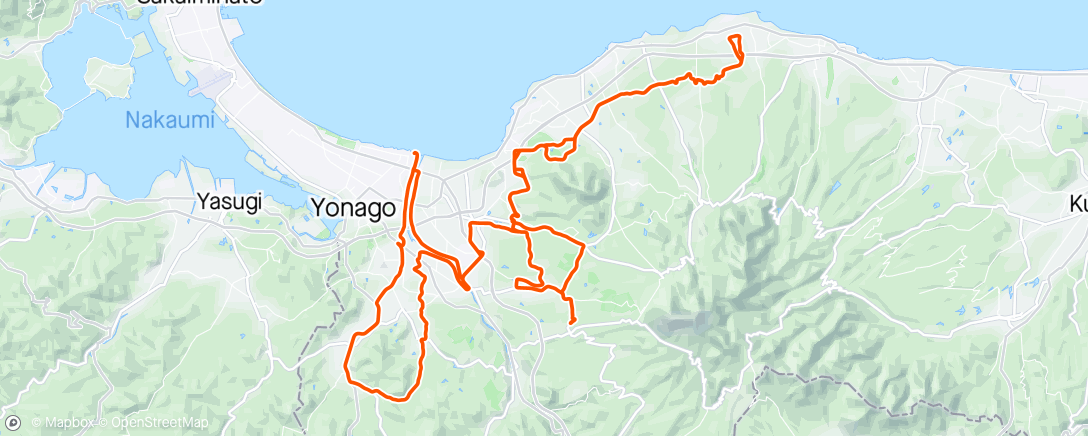 Map of the activity, バイクカーニバル