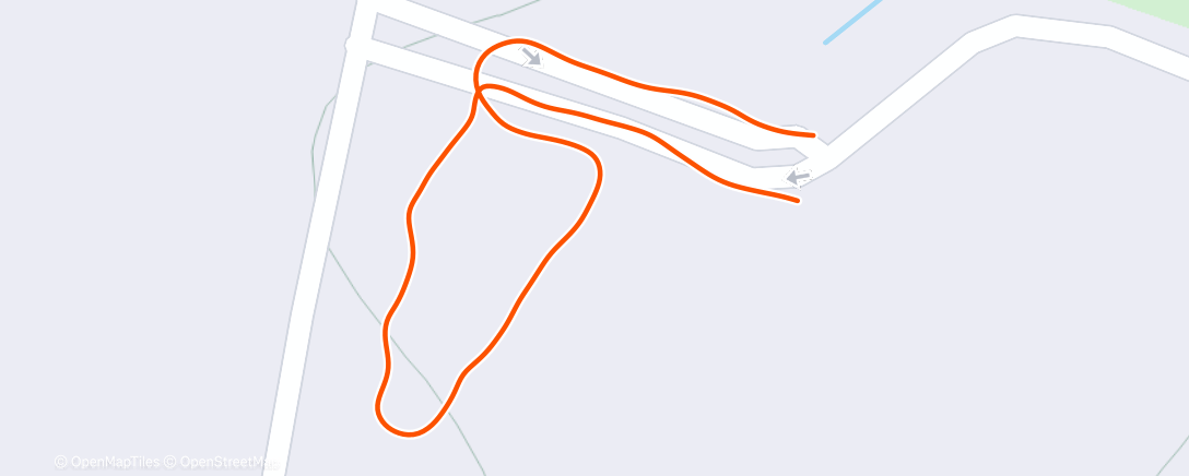 Map of the activity, Evening Walk