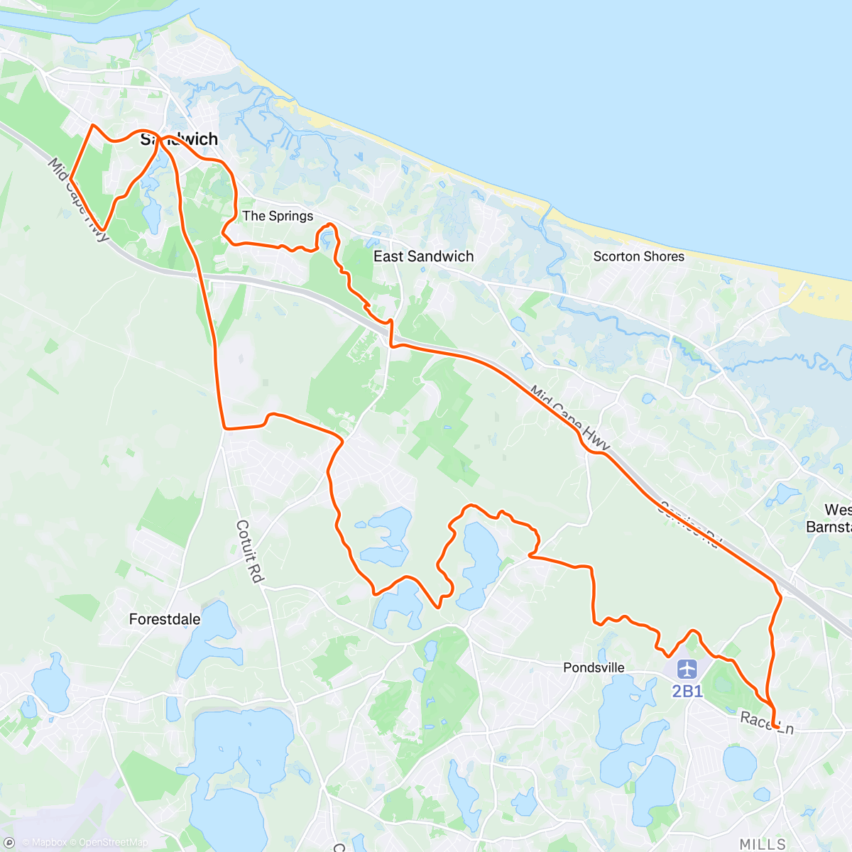 Map of the activity, Goldilocks day