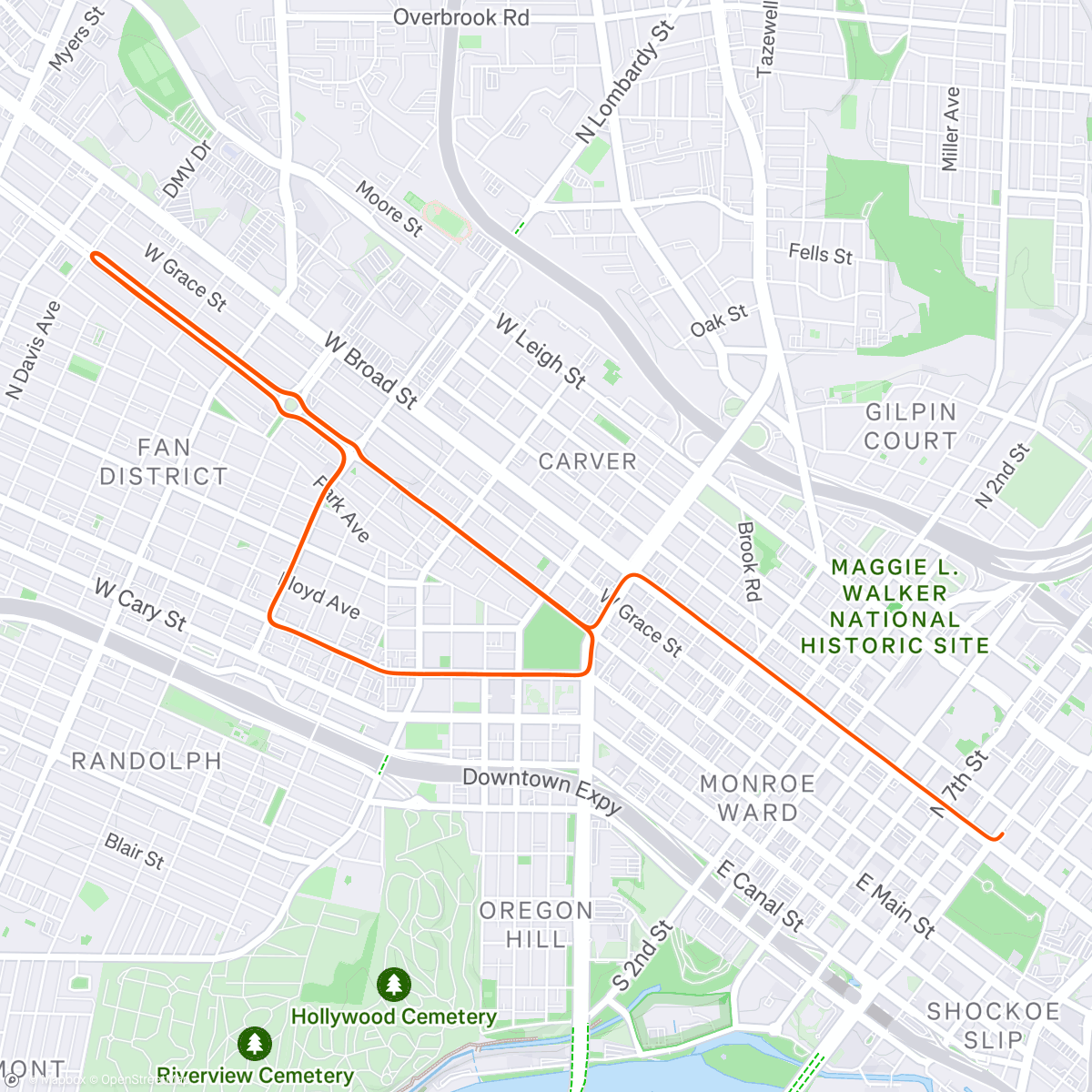 Map of the activity, Last-minute call to lead the Saturday Team Type 1 ride. Fun group today. Sam P took the sprint
