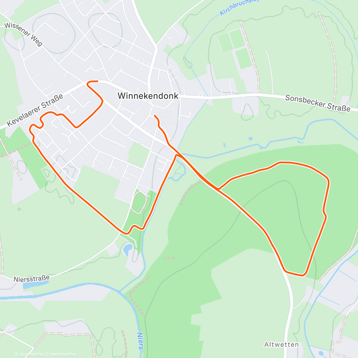 Карта физической активности (Anna Fleuth)