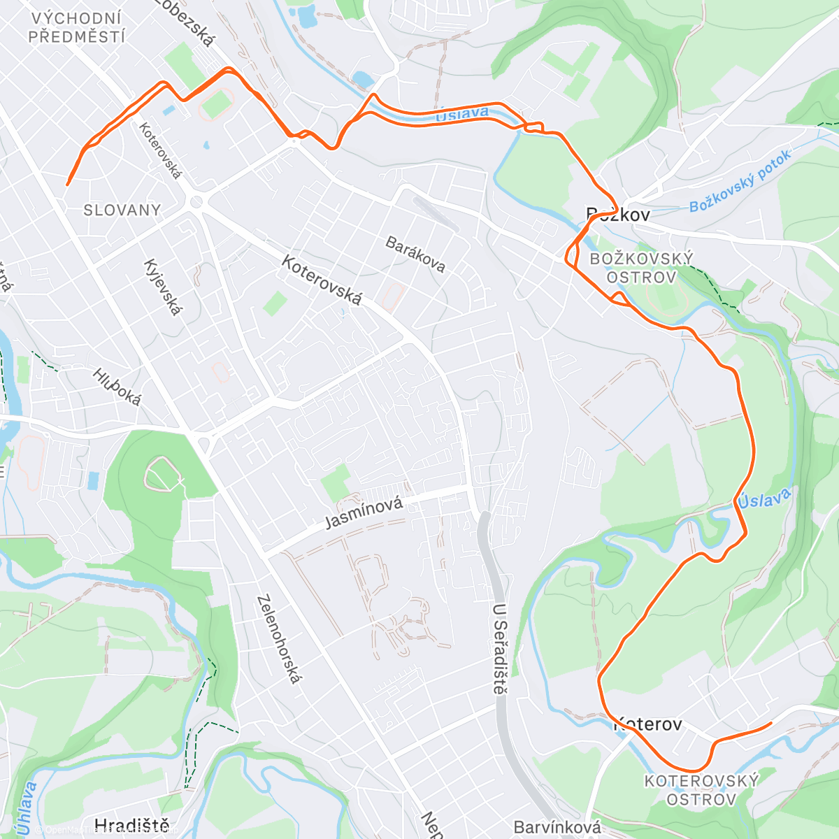 Map of the activity, Zpátky do boje 👹
