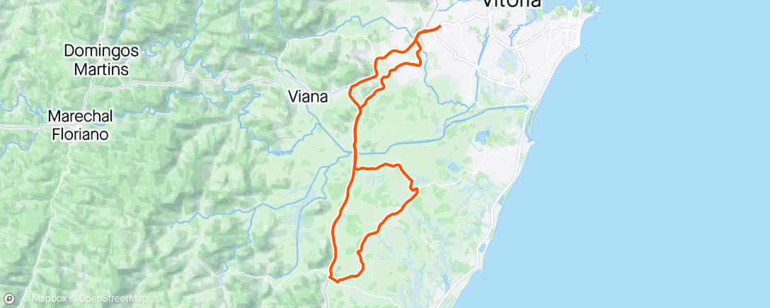 Mappa dell'attività Pedal de Domingo!! Agradeço pela companhia dos @ irmãos Faísca!!