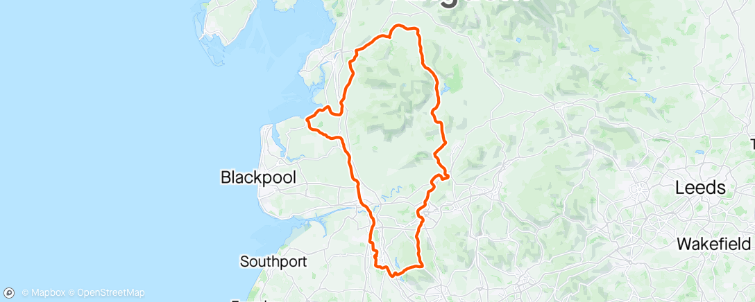 Map of the activity, Brutal!! 💨🚵‍♂️