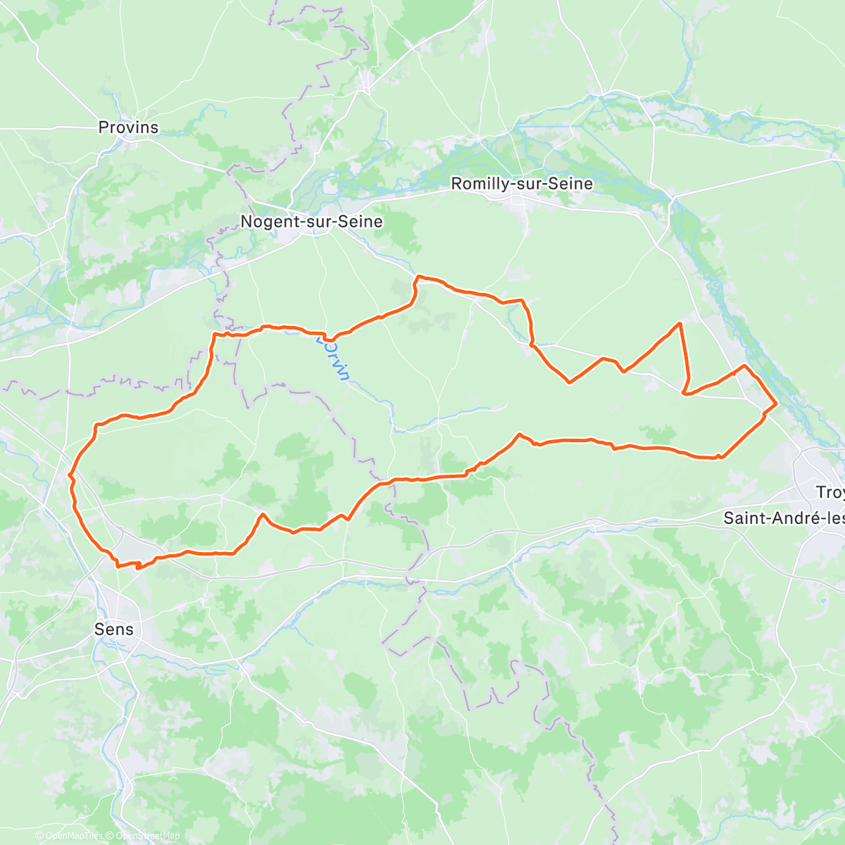 Карта физической активности (🥶🌪️)