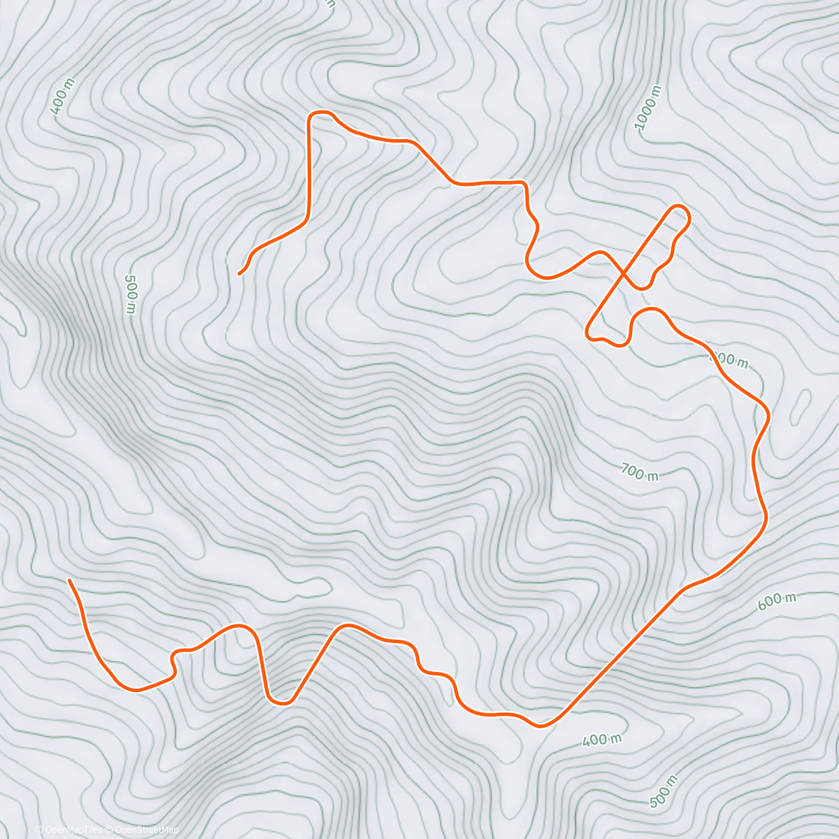 Map of the activity, Zwift - Croissant in France