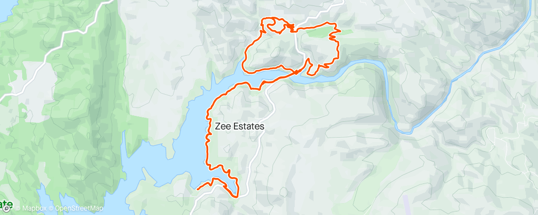 Map of the activity, Too many mechanicals and poison oak, but a great day out anyway