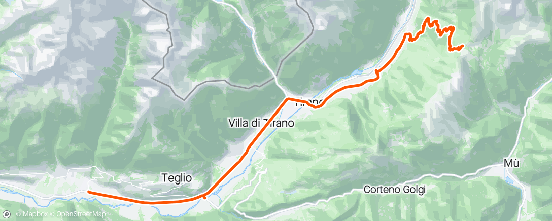 Map of the activity, TEST MORTIROLO