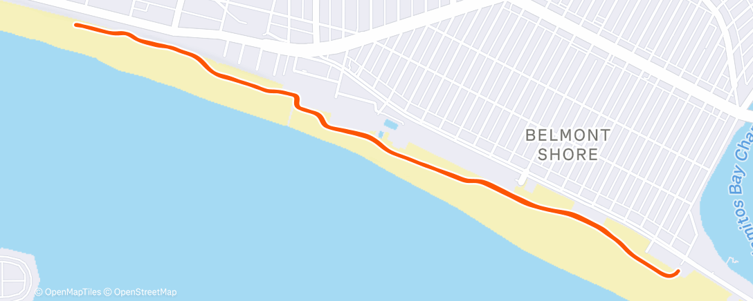 Map of the activity, Kick off the New Year 5K