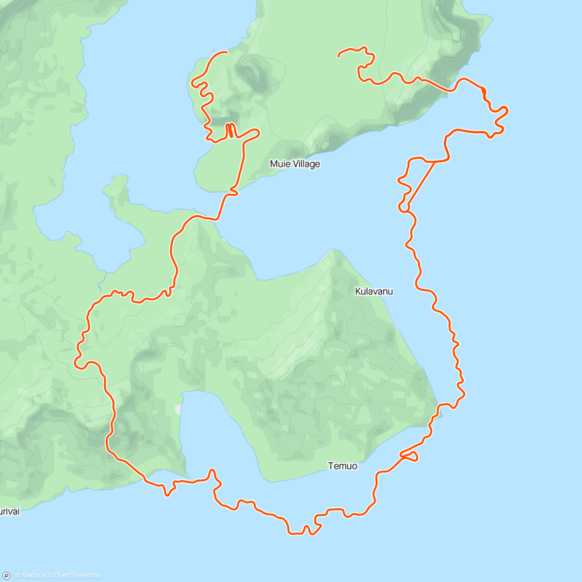 アクティビティ「Zwift - Tempus Fugit in Watopia」の地図