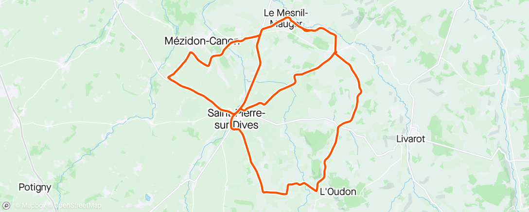 Map of the activity, Petit lundi
