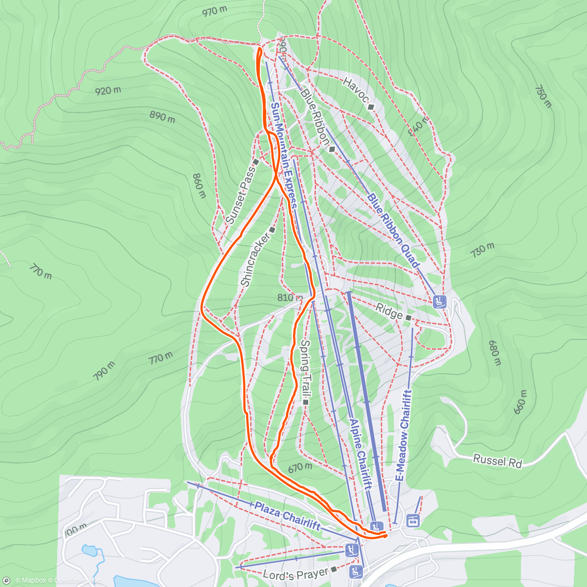 Map of the activity, Big Brom Summit: two days in a row!