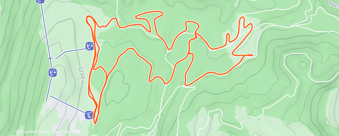 Map of the activity, Pleiades