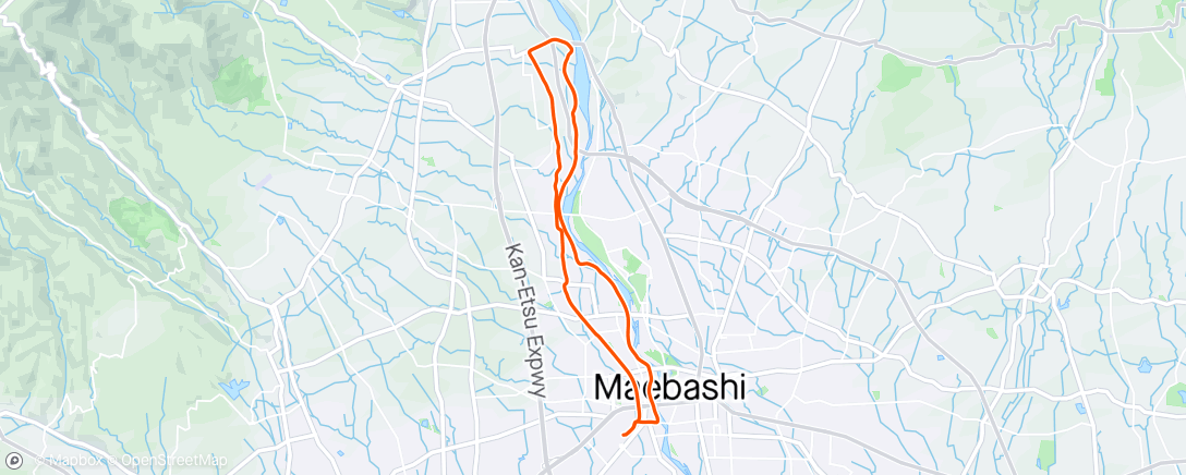 Map of the activity, 桜ライド