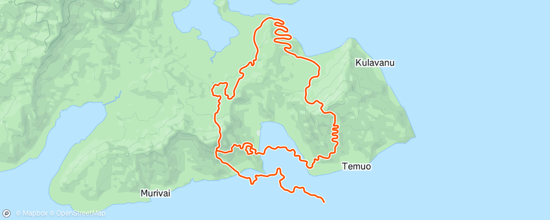 Map of the activity, Zwift - JOIN: 8x 4 min intensive endurance intervals in Watopia